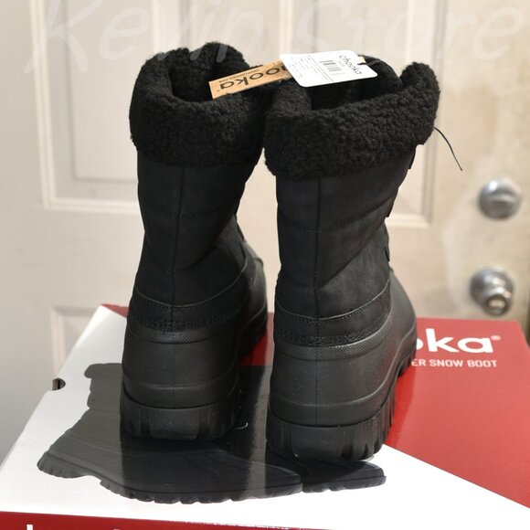Ladies cold Weather Snow boot Black - Picture 4 of 10